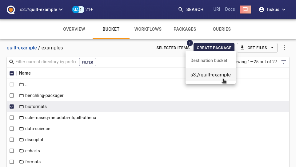 Create package