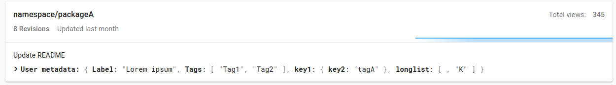 Example of package_description use